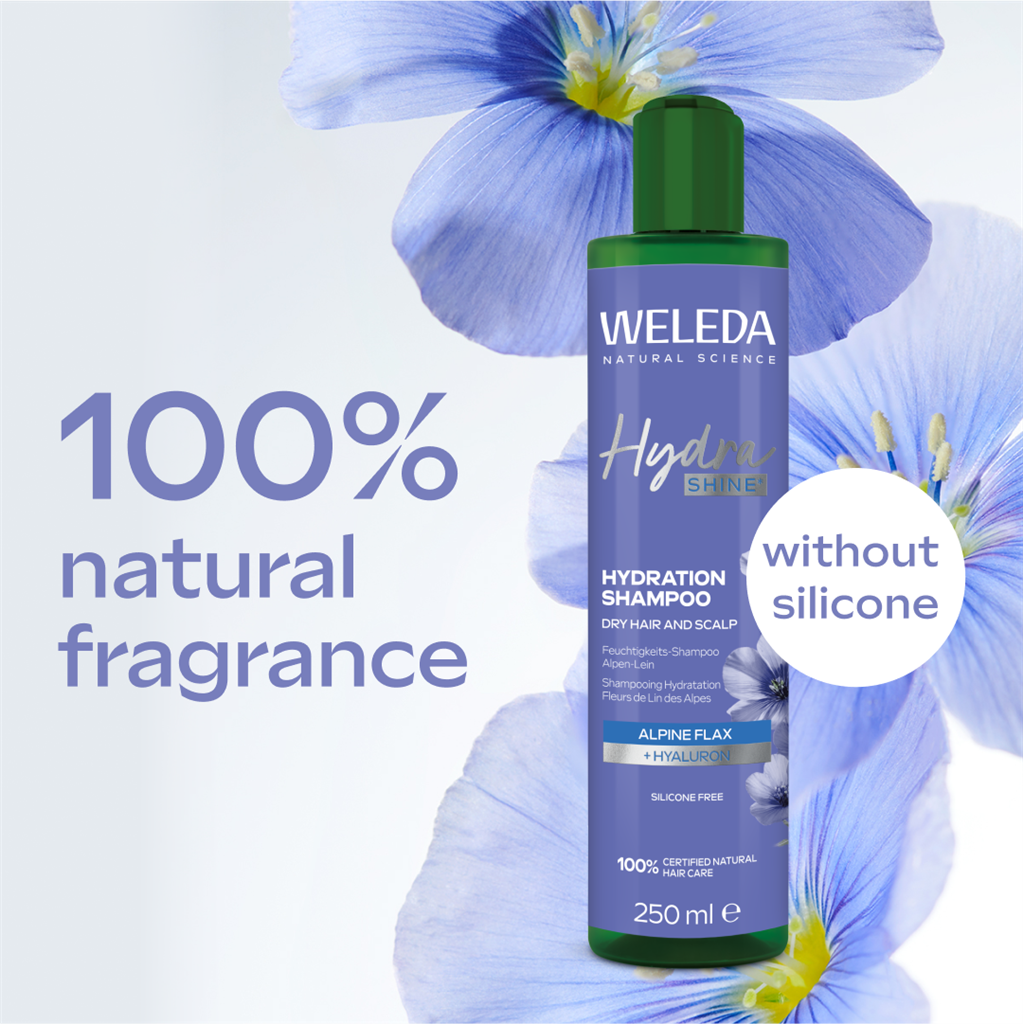 Weleda Hydra Shine Hydrating Shampoo 250ml - Image 2