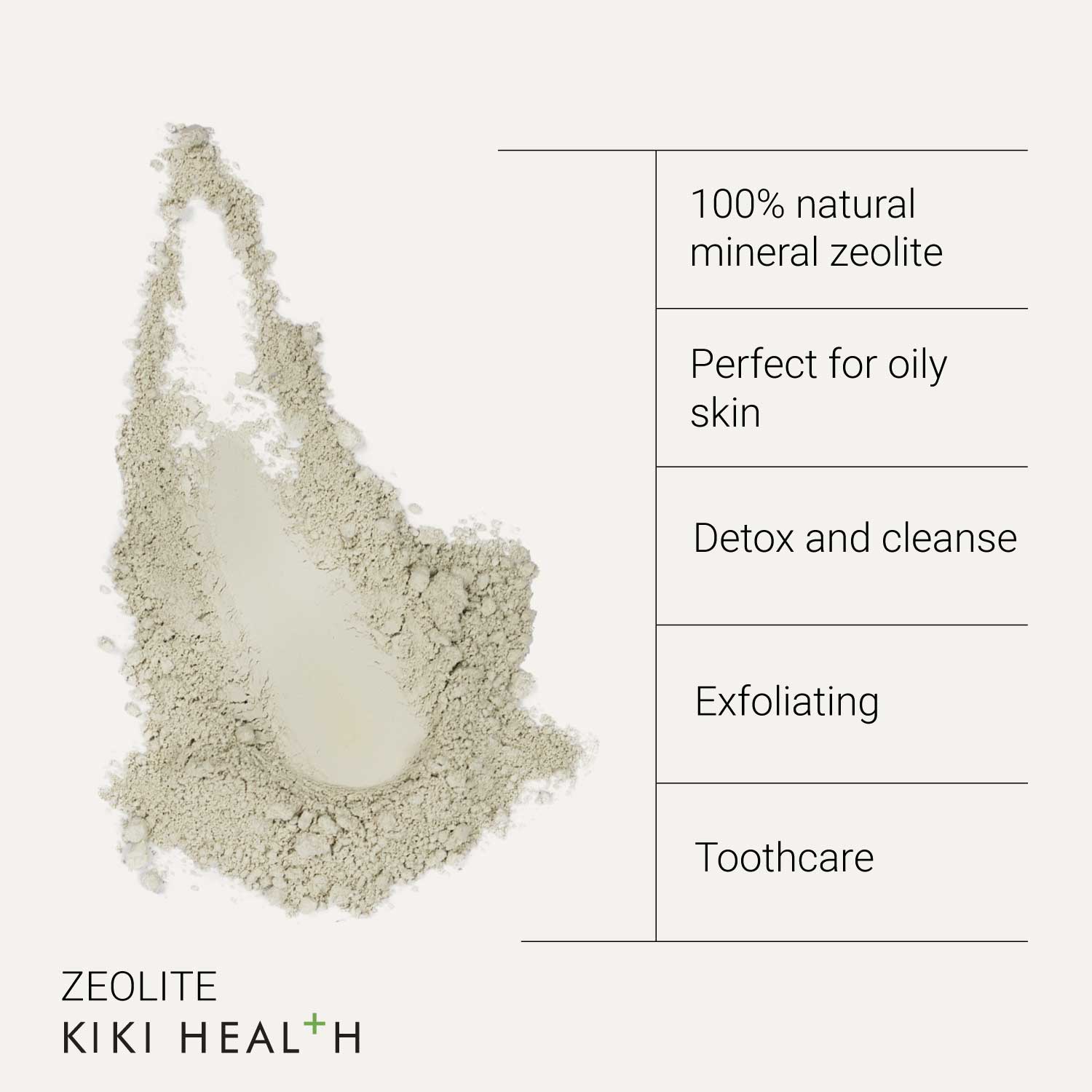 KIKI Health Zeolite Powder 120g - Image 7