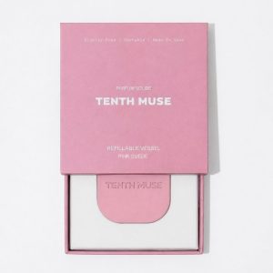 Tenth Muse Pink Suede Refillable Vessel
