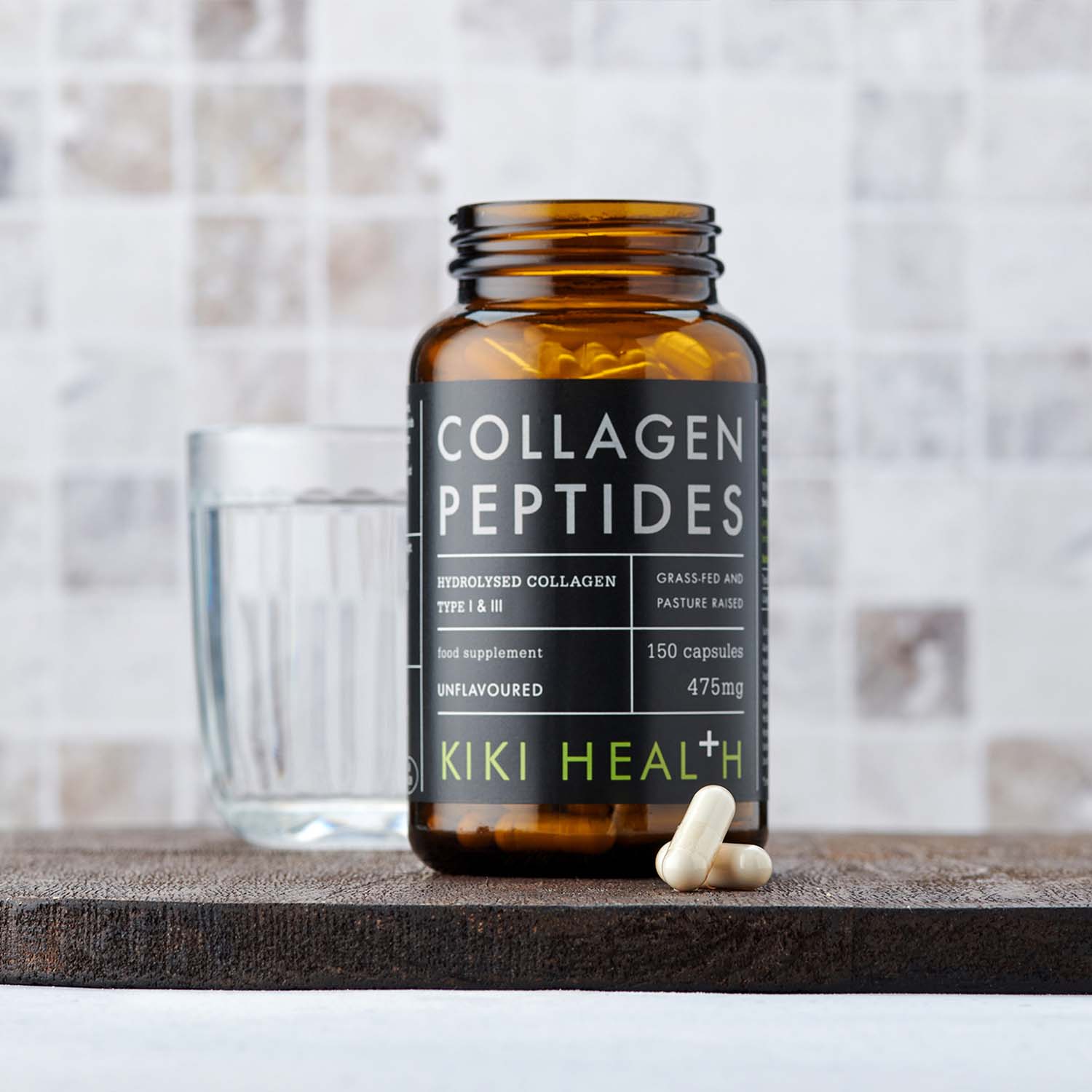 KIKI Health Collagen Peptides 150 Capsules - Image 2