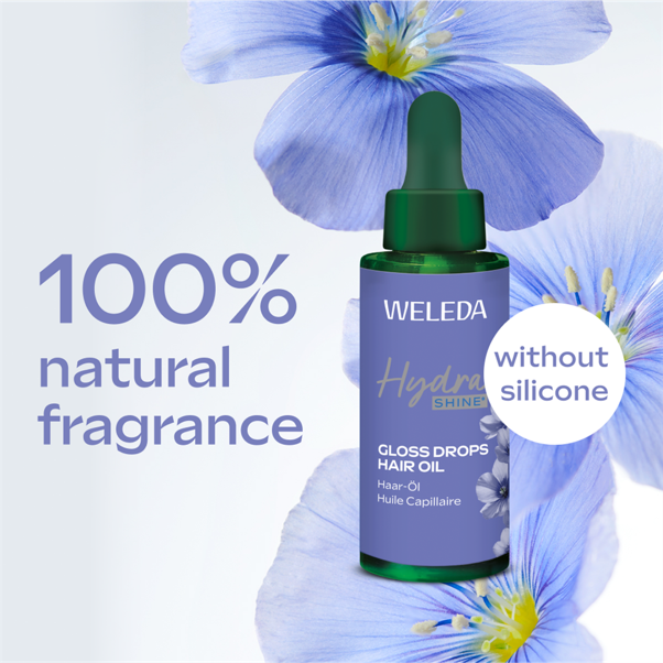 Weleda Hydra Shine Hair Oil 30ml - Image 2