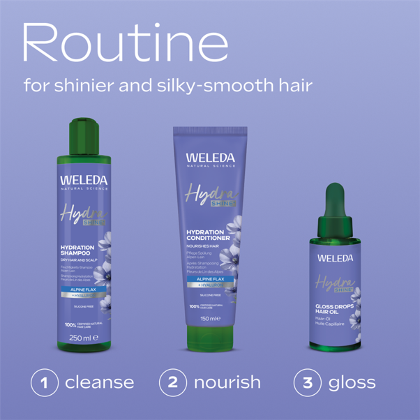 Weleda Hydra Shine Hair Oil 30ml - Image 6