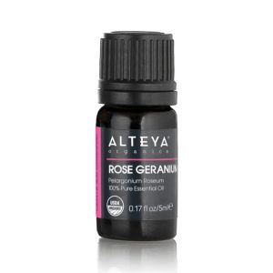 Alteya Organic Rose Geranium Essential Oil 5ml
