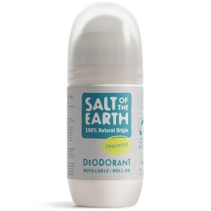 A Vogel Salt Of The Earth Unscented Roll On Deodorant 75ml