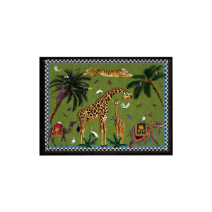 Ortigia Flying Tiger Green Small Tray