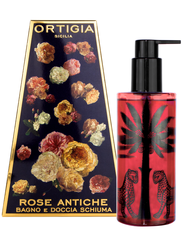 Ortigia Rose Antiche Bath & Shower Gel 250ml