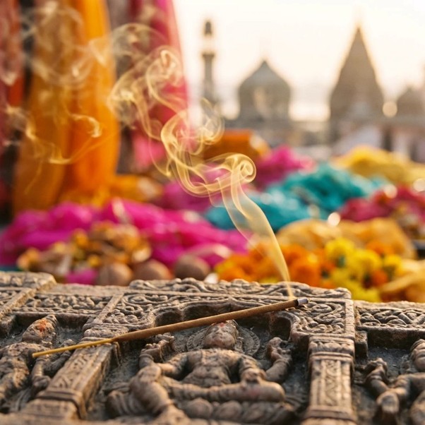 Fiore D'Oriente Amber Incense Sticks x10 - Image 3