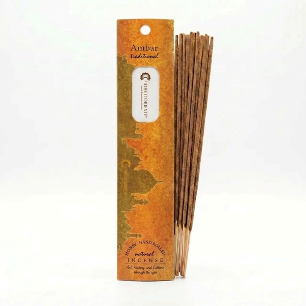Fiore D'Oriente Amber Incense Sticks x10